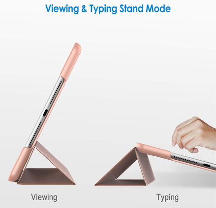 JETech Case for Apple iPad 7 (10.2-Inch, 2019 Model, 7th Generation), Auto Wake/Sleep (Rose Gold)