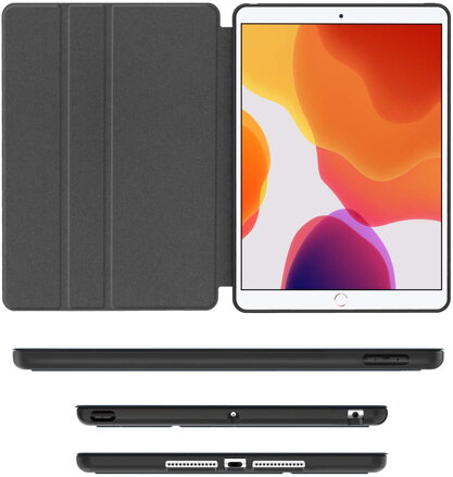 Supveco Case for Apple iPad 7 (10.2-inch, 2019 model, 7th Generation) - Premium Shockproof Case with Auto Sleep/Wake Feature (Dark Blue)