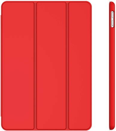 JETech Case for Apple iPad 7 (10.2-Inch, 2019 Model, 7th Generation), Auto Wake/Sleep (Red)