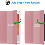 JETech Case for Apple iPad 7 (10.2-Inch, 2019 Model, 7th Generation), Auto Wake/Sleep (Pink)