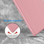 JETech Case for Apple iPad 7 (10.2-Inch, 2019 Model, 7th Generation), Auto Wake/Sleep (Pink)