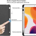 Supveco Case for Apple iPad 7 (10.2-inch, 2019 model, 7th Generation) with Pencil Holder - Premium Shockproof Case with Auto Sleep/Wake Feature (Black) Supveco Case for Apple iPad 7 (10.2-inch, 2019 model, 7th Generation) with Pencil Holder - Premium Shockproof Case with Auto Sleep/Wake Feature (Black)
