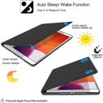 Supveco Case for Apple iPad 7 (10.2-inch, 2019 model, 7th Generation) with Pencil Holder - Premium Shockproof Case with Auto Sleep/Wake Feature (Black) Supveco Case for Apple iPad 7 (10.2-inch, 2019 model, 7th Generation) with Pencil Holder - Premium Shockproof Case with Auto Sleep/Wake Feature (Black)