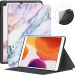 Supveco Case for Apple iPad 7 (10.2-inch, 2019 model, 7th Generation) - Premium Shockproof Case with Auto Sleep/Wake Feature (Purple Marble) Supveco Case for Apple iPad 7 (10.2-inch, 2019 model, 7th Generation) - Premium Shockproof Case with Auto Sleep/Wake Feature (Purple Marble)